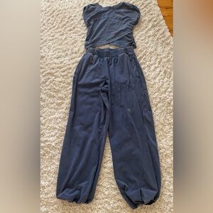 FP Movement by Free People Blue Jumpsuit